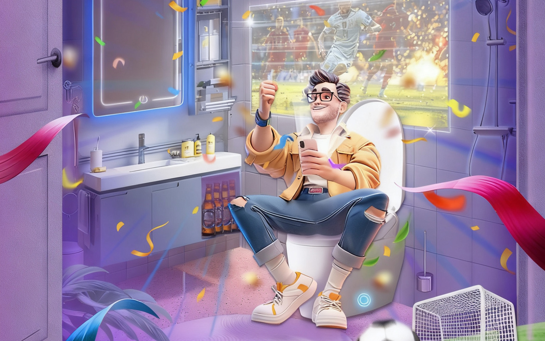 京东卫浴新消费场域打造：已婚男人在哪里看欧洲杯