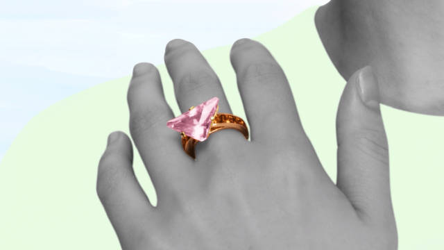 Prada珠宝大片，黑白肖像里的极致色彩