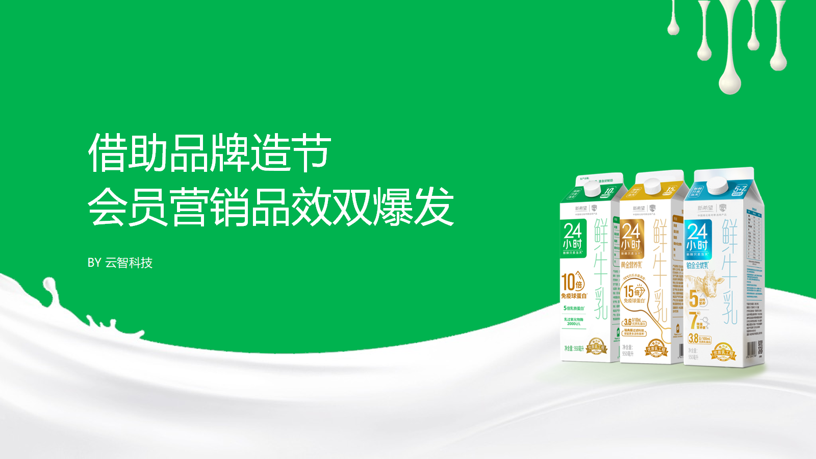 新希望24小时——借助品牌造节，会员营销品效双爆发