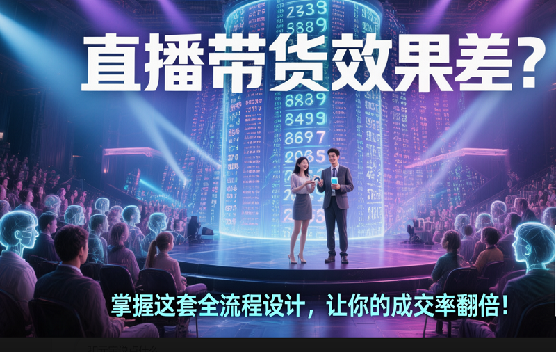直播轉(zhuǎn)化秘籍：如何設(shè)計一場高成交率的線上直播？?