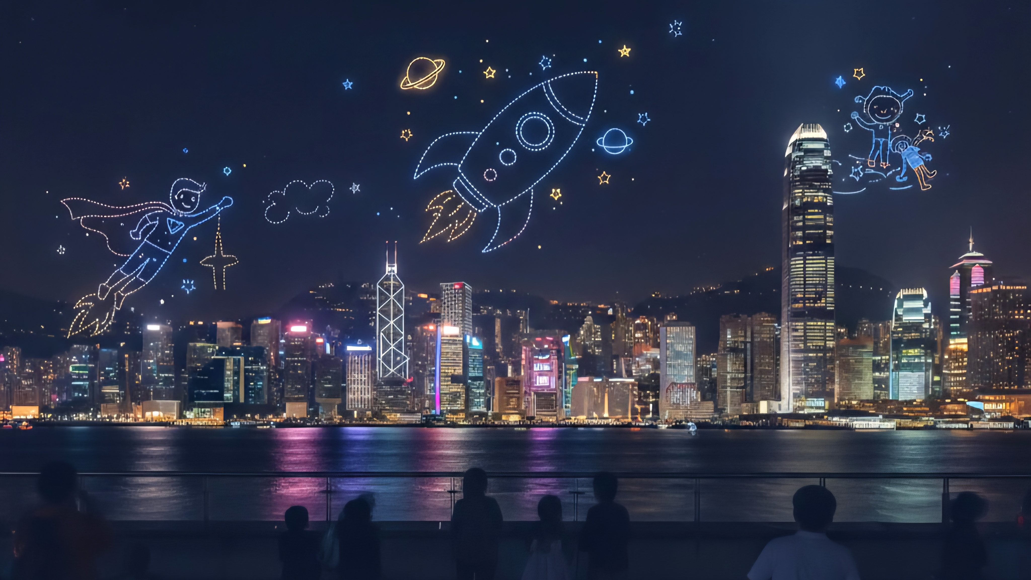 XSocial 携手教育界通过无人机表演点亮创意天空，赋能低空经济