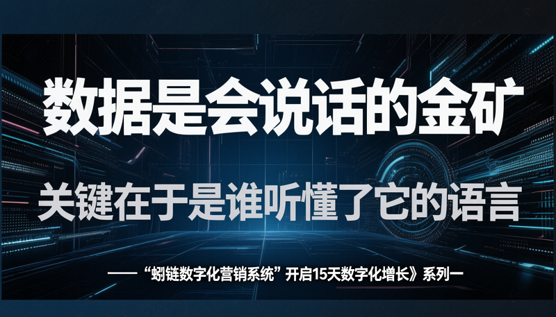 别让300家门店的数据沉睡！企业家必知的数字资产“唤醒术”