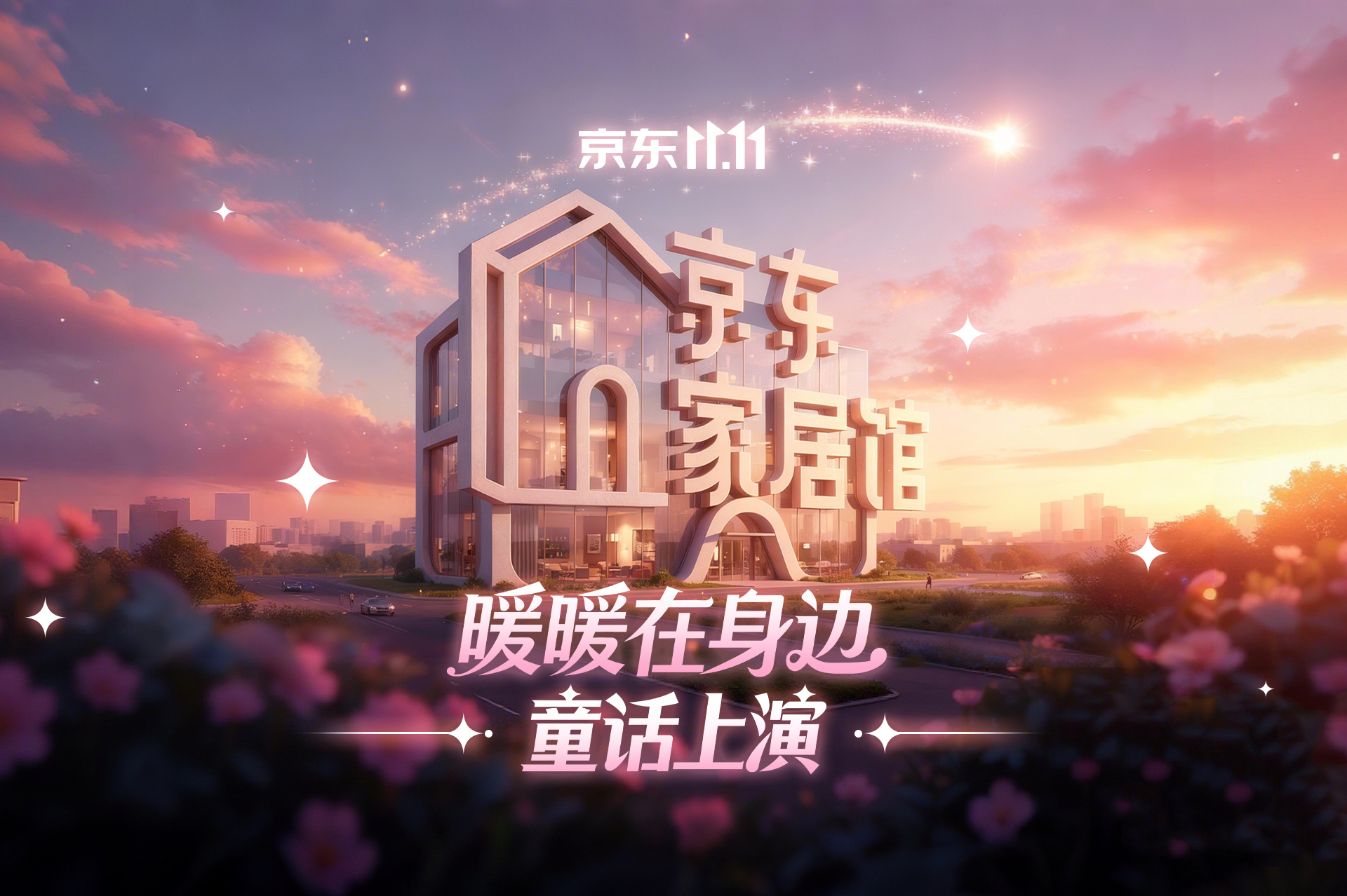 京东家居馆双11：用AIGC施展温暖魔法