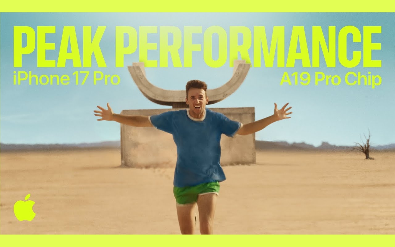 iPhone 17 pro 芯片散热广告，强得夸张
