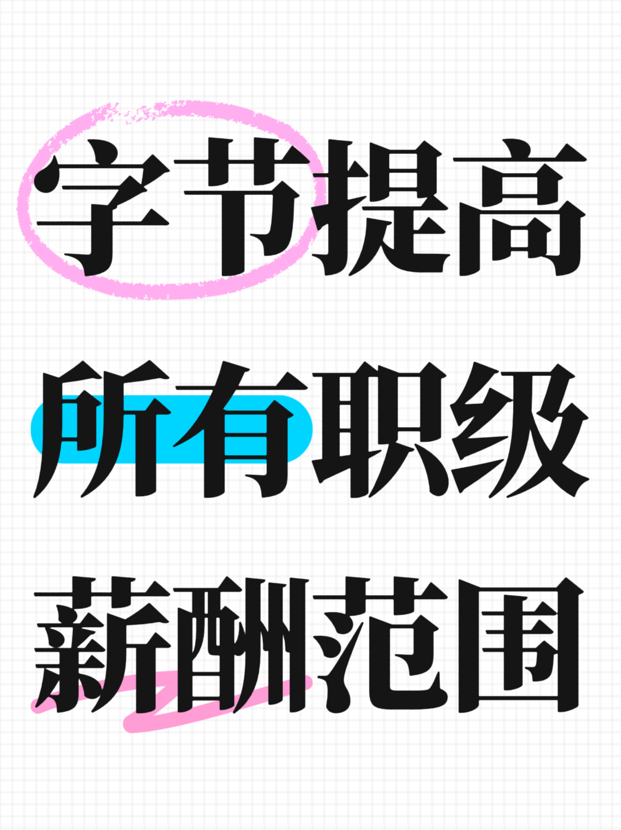 字节跳动提高所有职级薪酬范围