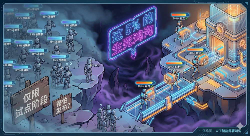 天潤融通洞察：5%準(zhǔn)確率差距，成AI客服Agent上線“生死線”