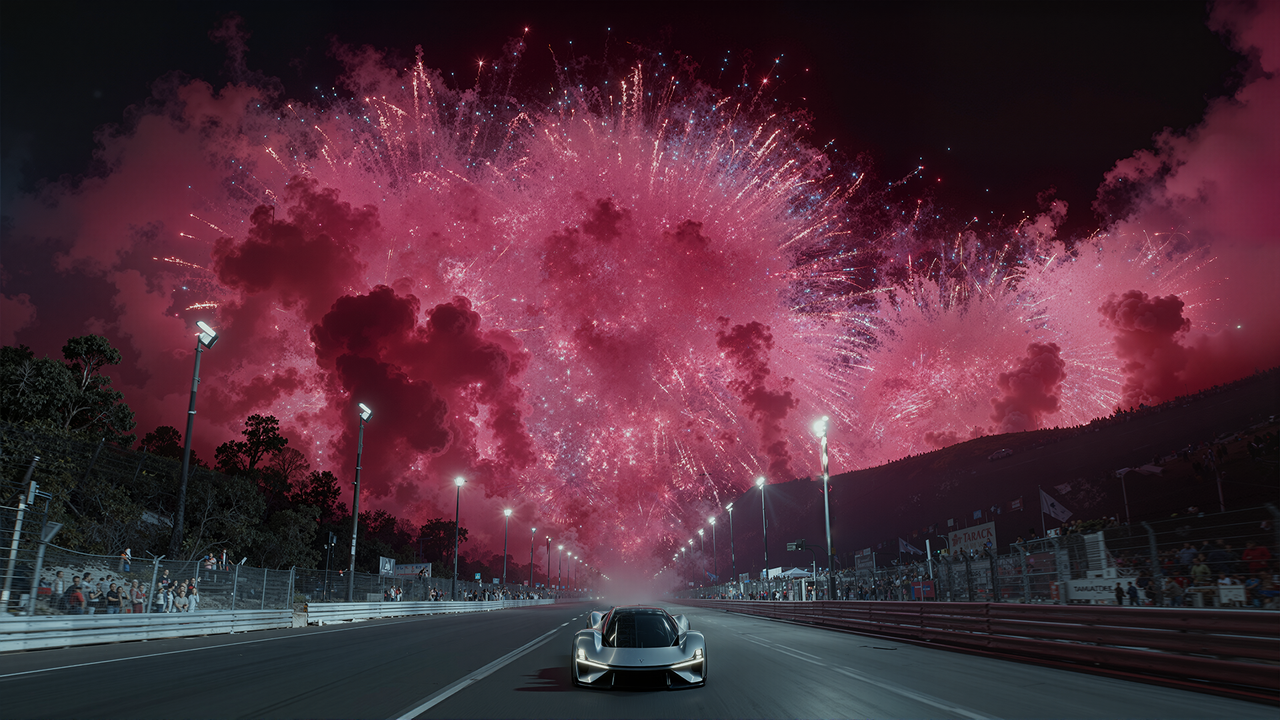 原创AI短片《OVERTAKE》