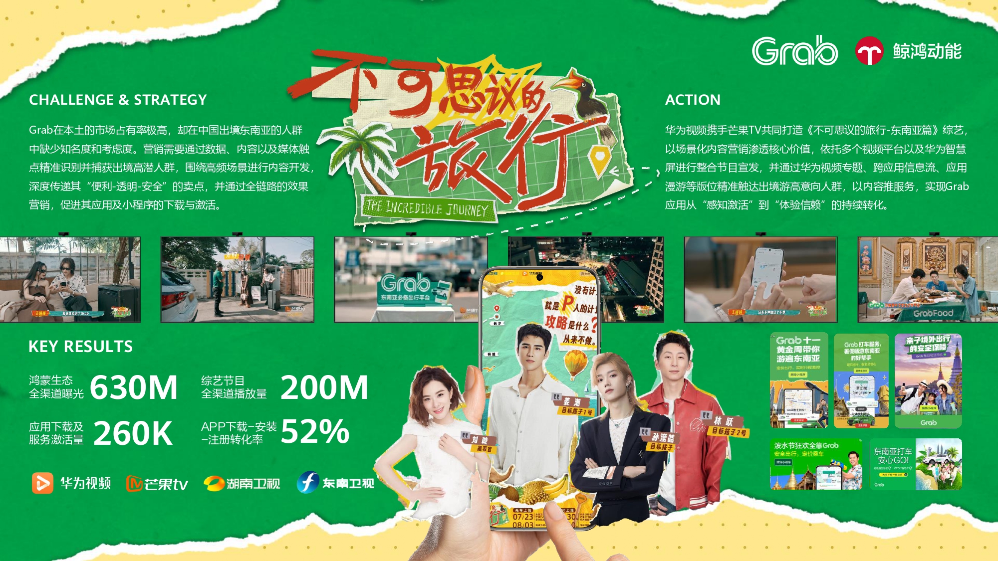 Grab×华为视频-不可思议的旅行