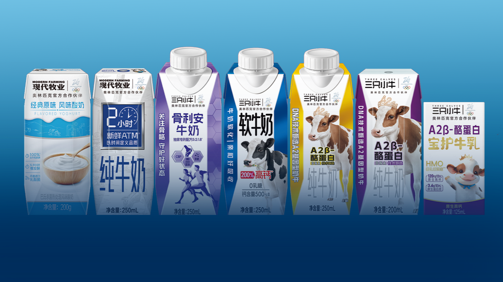 从“解决乳糖不耐”到“进军全家营养”，三只小牛瞄准三代人破卷功能奶?
