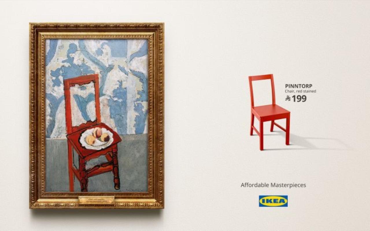 宜家同款，藏在大师的画作里