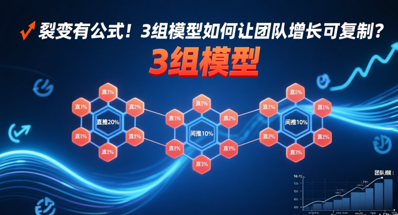 團隊裂變營銷：如何用“3組模型”實現(xiàn)業(yè)績倍增？