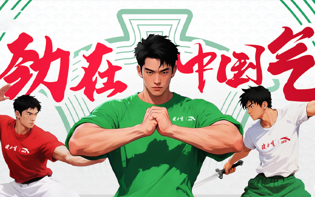 健力寶×安踏全運會：勁在中國氣