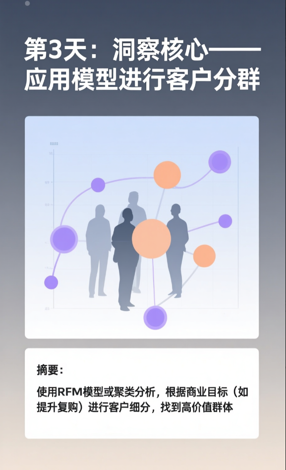 第3天：客戶分群——識別核心價值群體 