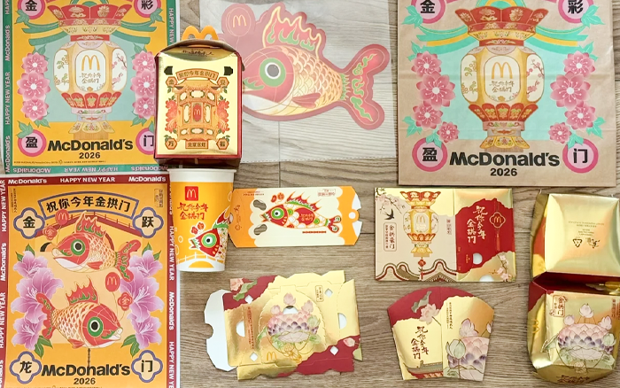 麦当劳新春包装翻车，网友吐槽接地府
