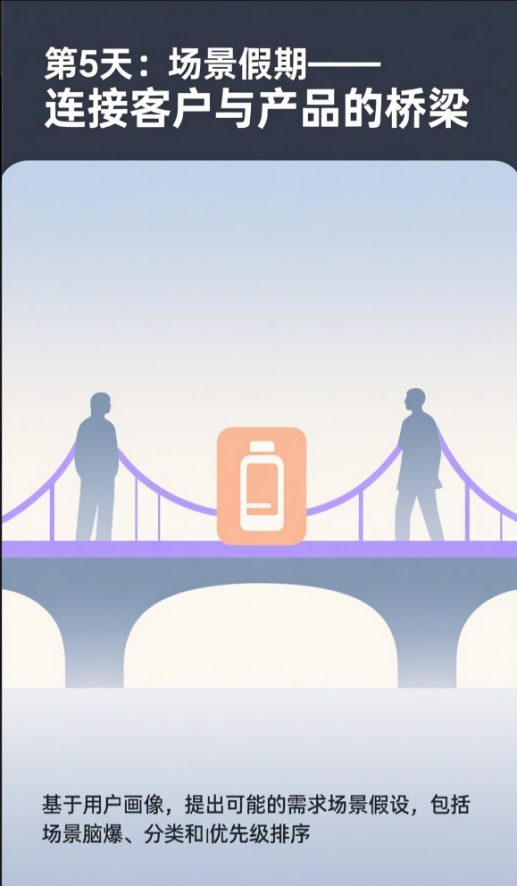 第5天：場景假設(shè)——連接客戶與產(chǎn)品的橋梁 
