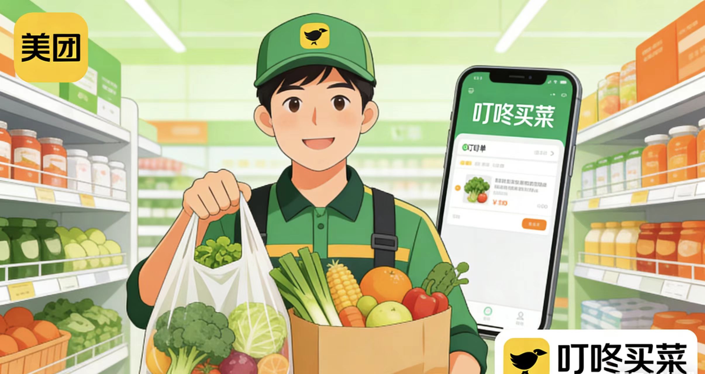 美團(tuán)并購叮咚，是需求升級、“做大蛋糕”的必然