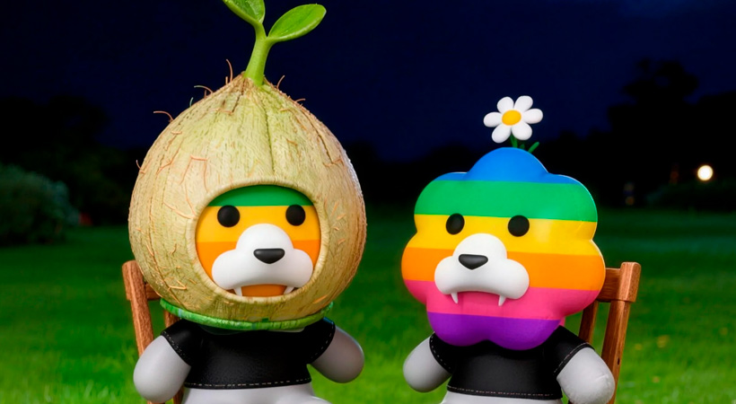 睡前故事：風(fēng)雨也許會(huì)來(lái)，但花終究會(huì)開(kāi)，「彩虹獅花灣」毛絨玩具