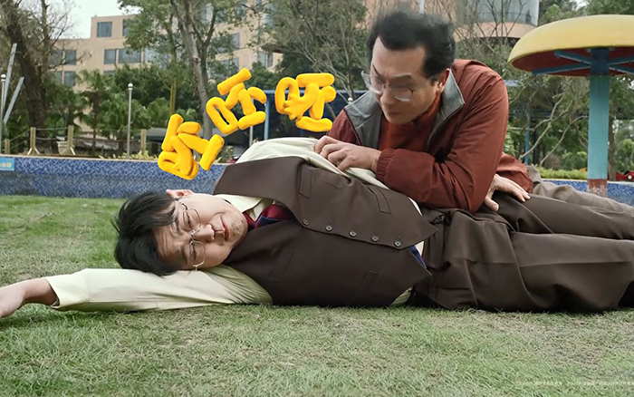 美团买药春节吉祥呈现：呸呸呸～