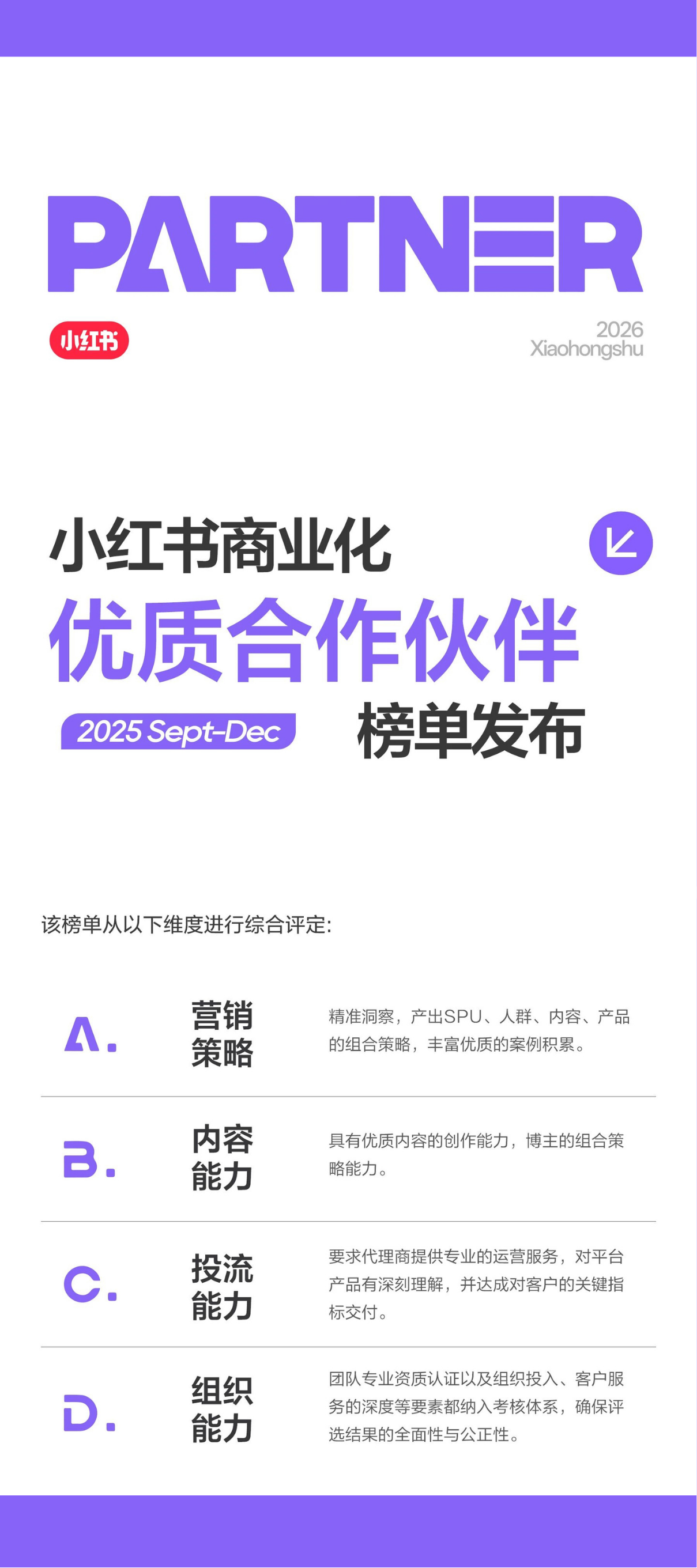 bbk!破圈廣告上榜小紅書「優(yōu)質(zhì)商業(yè)合作伙伴」榜單！