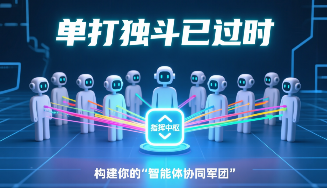 單打獨斗已過時！設計你的“智能體軍團”協(xié)同作戰(zhàn)圖 
