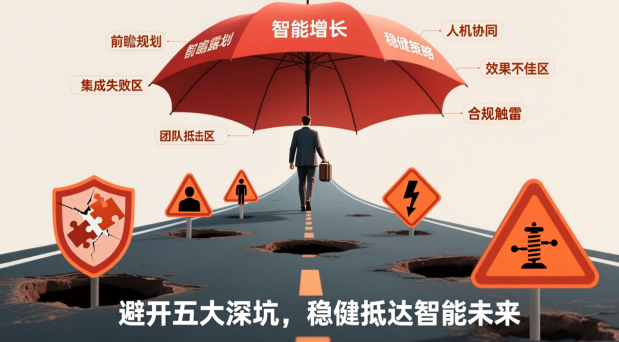 避開這些坑！企業(yè)部署營銷智能體的五大常見風險與對策