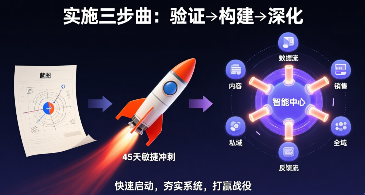 實施：從藍圖到現(xiàn)實：三步啟動你的營銷智能體，打贏增長閃電戰(zhàn)