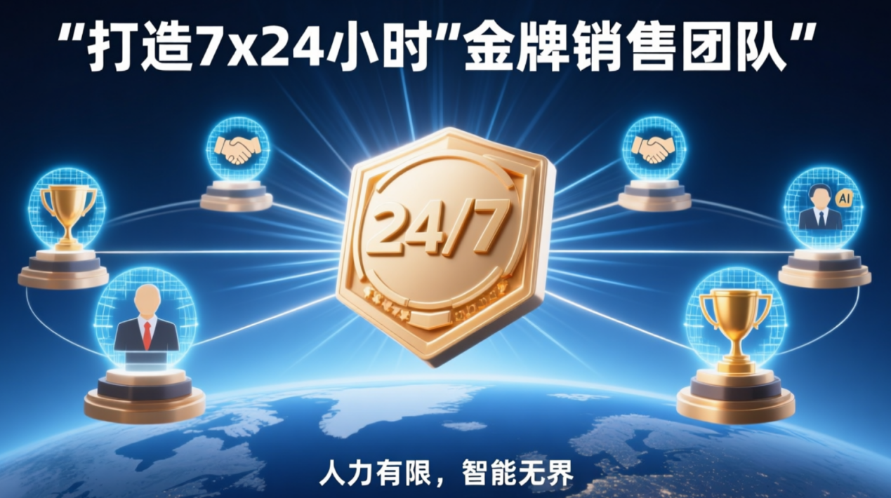 銷售智能體上線：打造7x24小時在線的“金牌銷售團隊” 