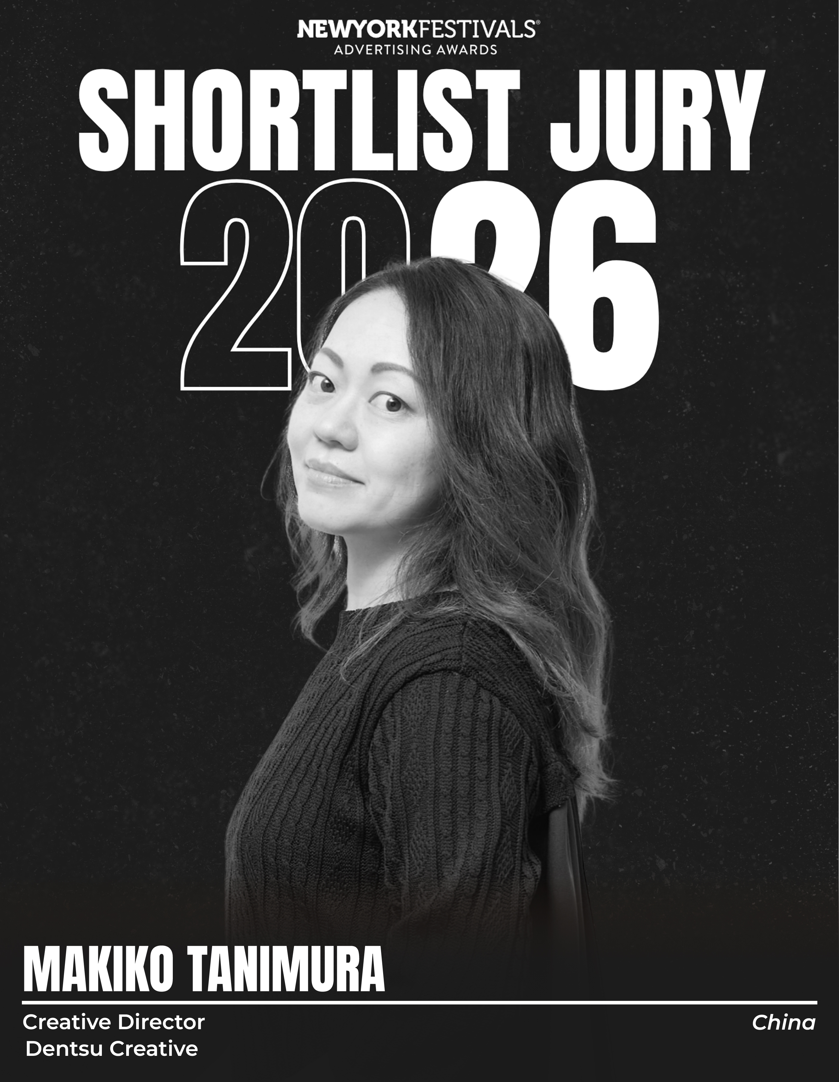 Makiko Tanimura加入紐約廣告節(jié)國際初審