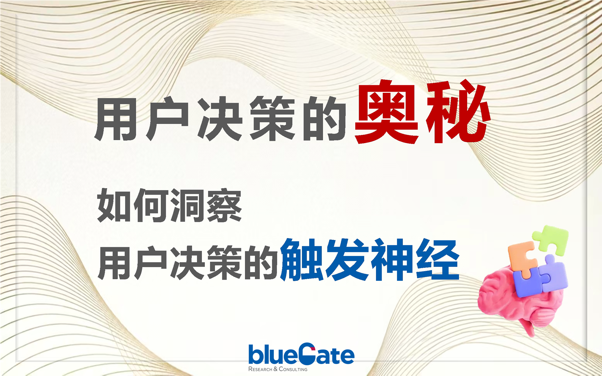 用戶決策的奧秘