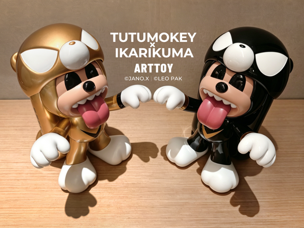2026泰國TTE潮玩展,兩大潮玩IP-IKARIKUMA×TUTUMOKEY攜手創(chuàng)作聯(lián)名潮玩炸爆現(xiàn)場情緒。