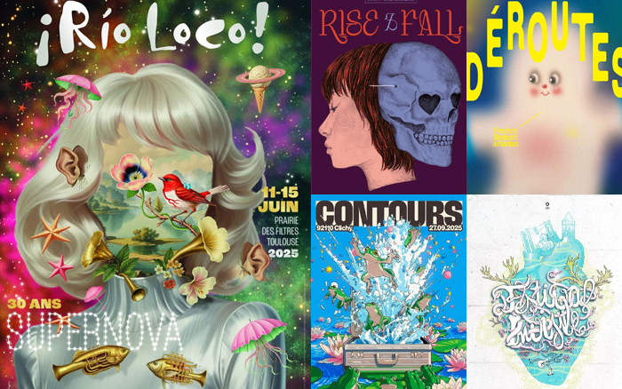 100張法國音樂海報設(shè)計，最具張力的視覺表達