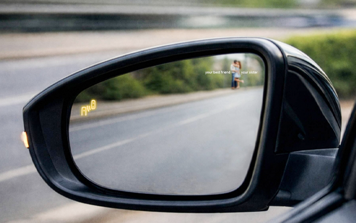 大眾汽車系列海報，沒有比這還刺激的安全宣傳