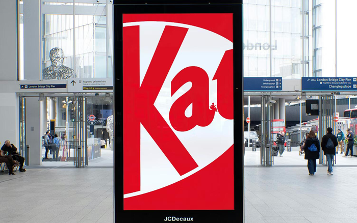 KitKat新作，藏在Logo里的片刻休息