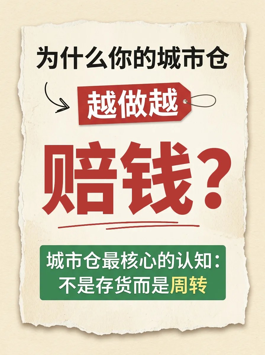 為什么你的城市倉越做越賠錢？