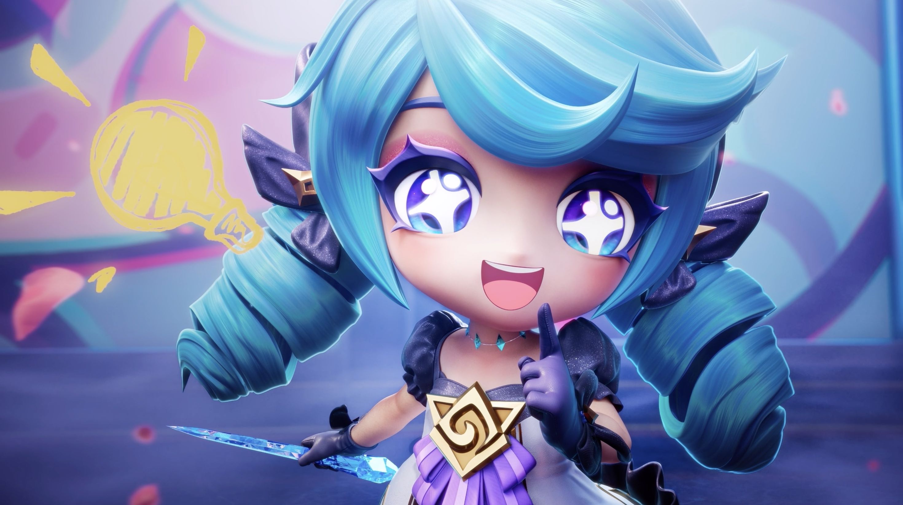 云顶之弈 小小格温大庆典动画短片｜元气华丽舞台实录