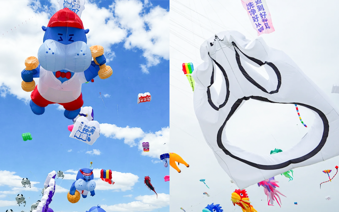 2026濰坊風(fēng)箏節(jié)，就差沒把人飛上天了