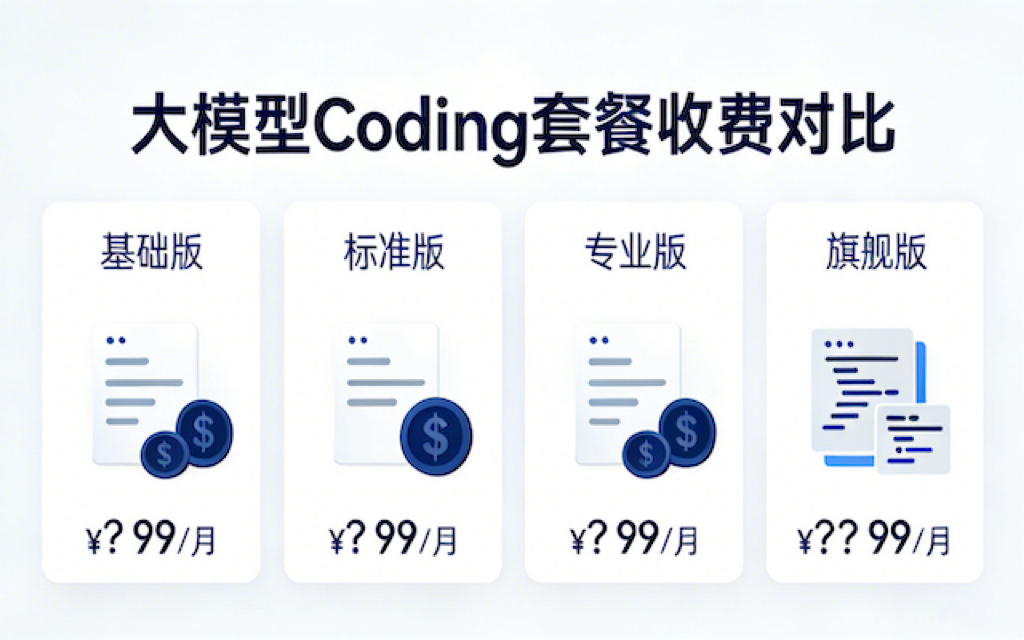 關(guān)系到錢！大模型CodingPlan套餐最全梳理對(duì)比