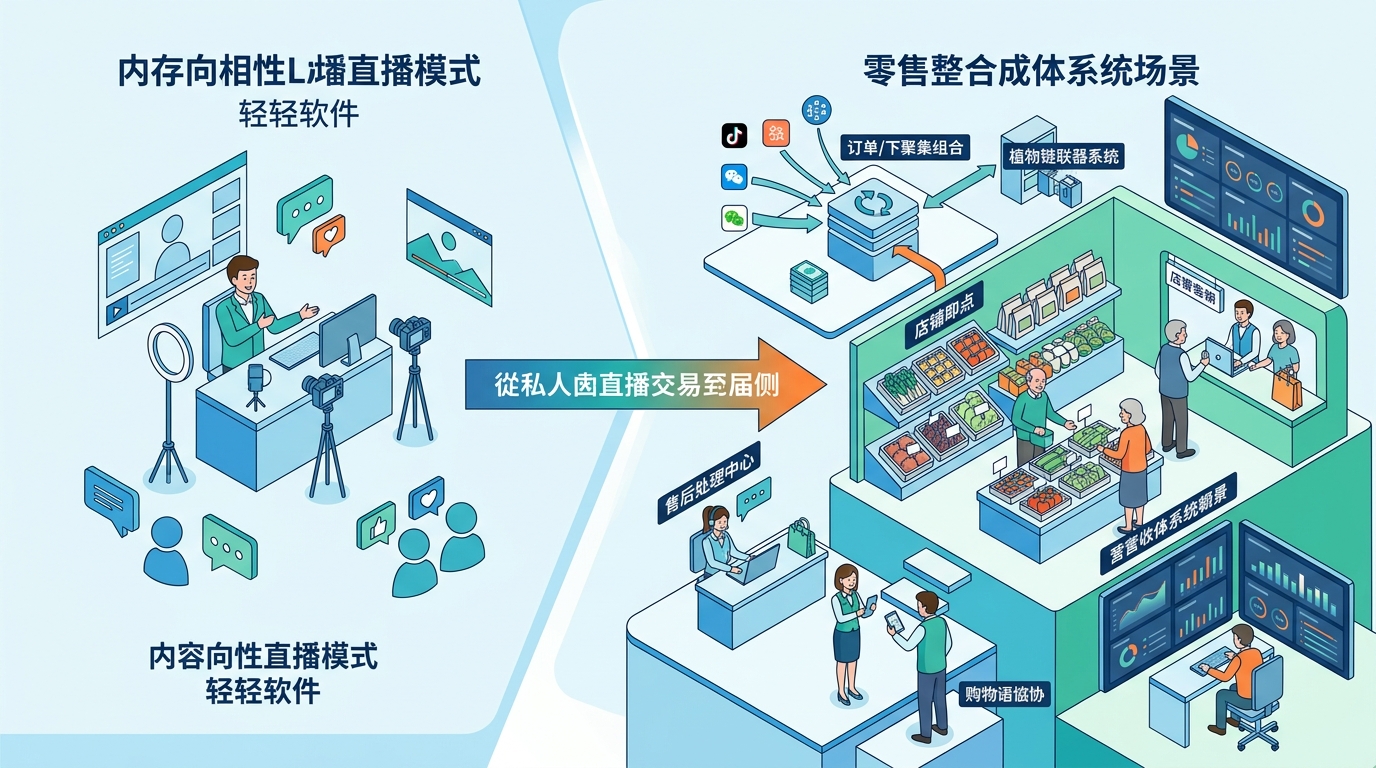 私域直播用什么软件？先看业务形态再选系统