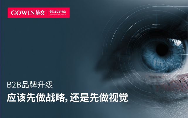 B2B品牌升级，应该先做战略，还是先做视觉