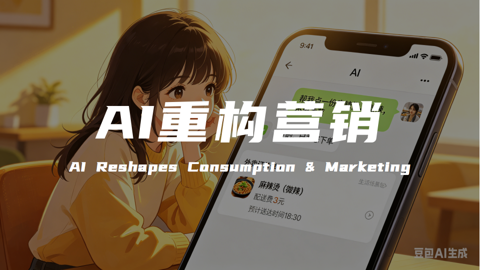 AI聊天就能点外卖：AI正在从工具升级为消费入口和重构消费体验