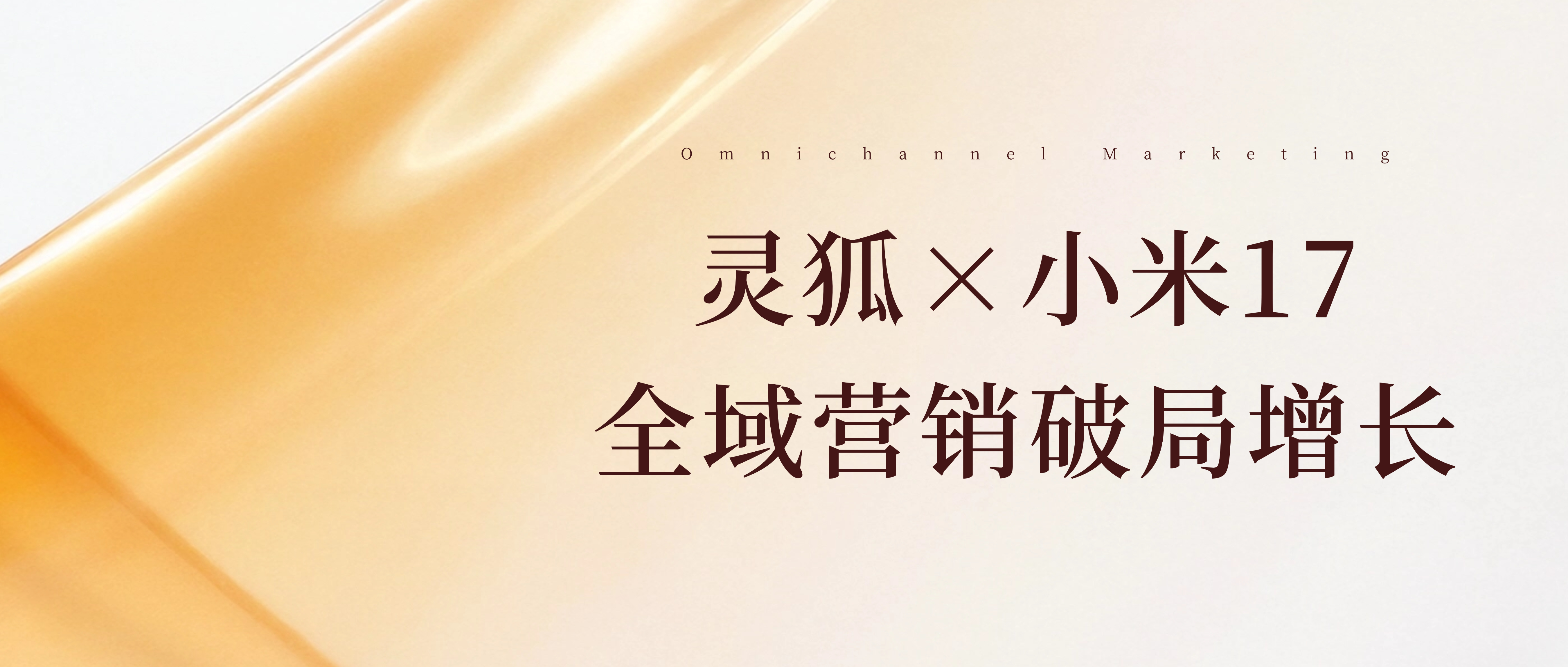 品效销增长伙伴灵狐×小米全域协同作战，助推新品销量增长