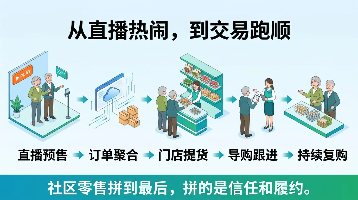 社区团播进入下半场，拼的不是主播，是组织能力