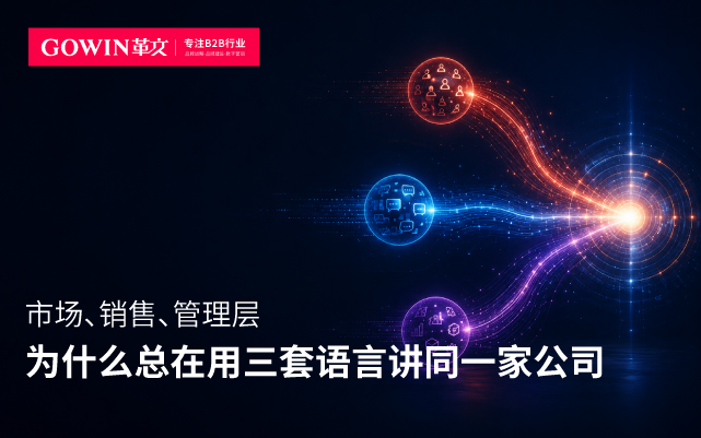 市场、销售、管理层为什么总在用三套语言讲同一家公司