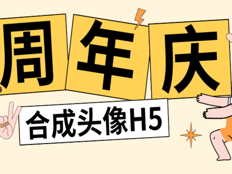 意派Epub360丨合成头像H5——周年庆宣传标配