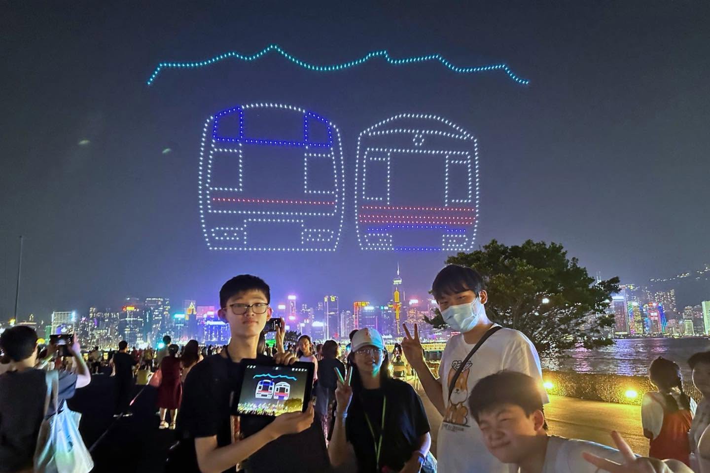 ARTopia 携手浸大与匡智会，以 800 架无人机启航 SEN 儿童的艺术梦想