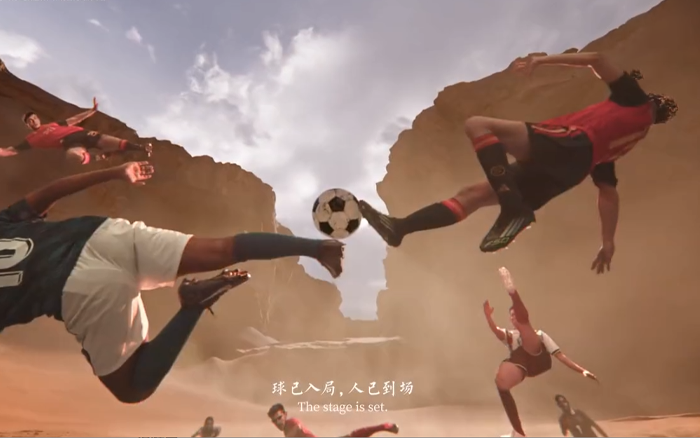 伊利组了个豪华局，上演“功夫足球”三部曲