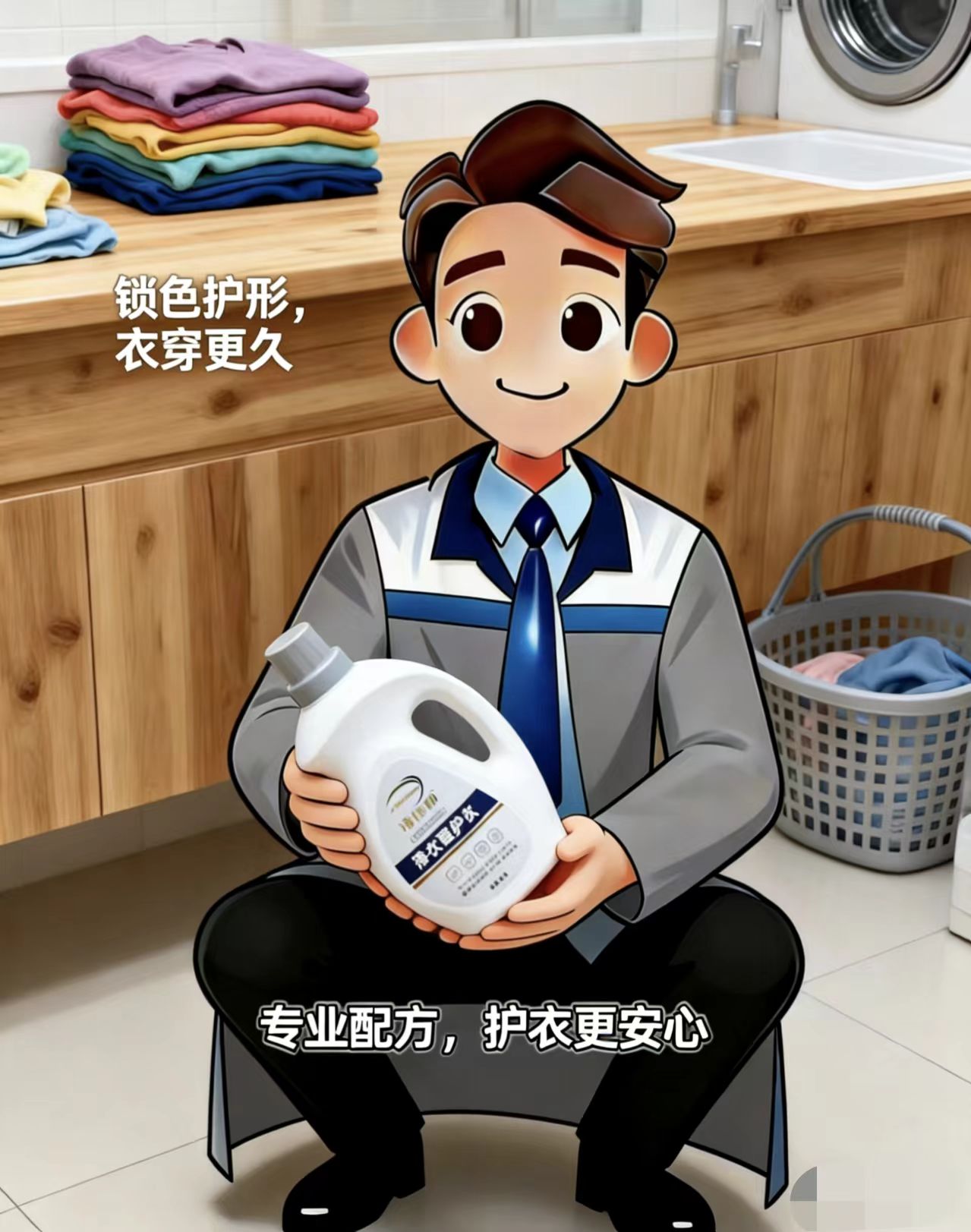 宝宝辅食奶渍洗不干净？45% 高活复合酶洗衣液冷水去渍指南