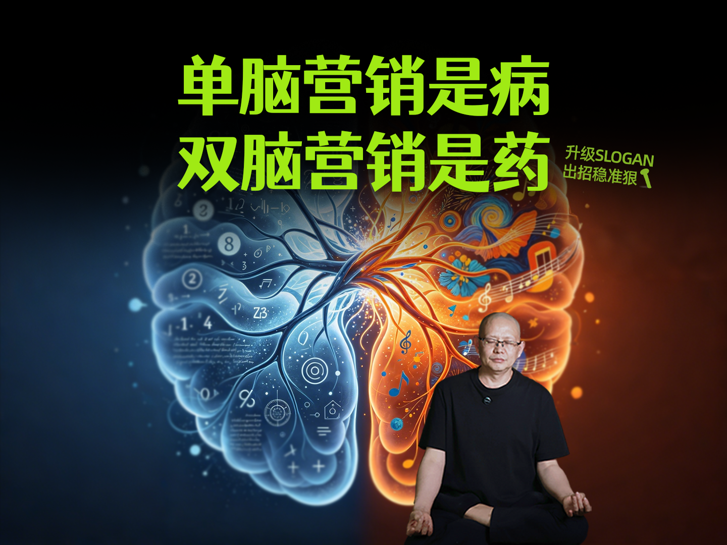 单脑营销是病，双脑营销是药