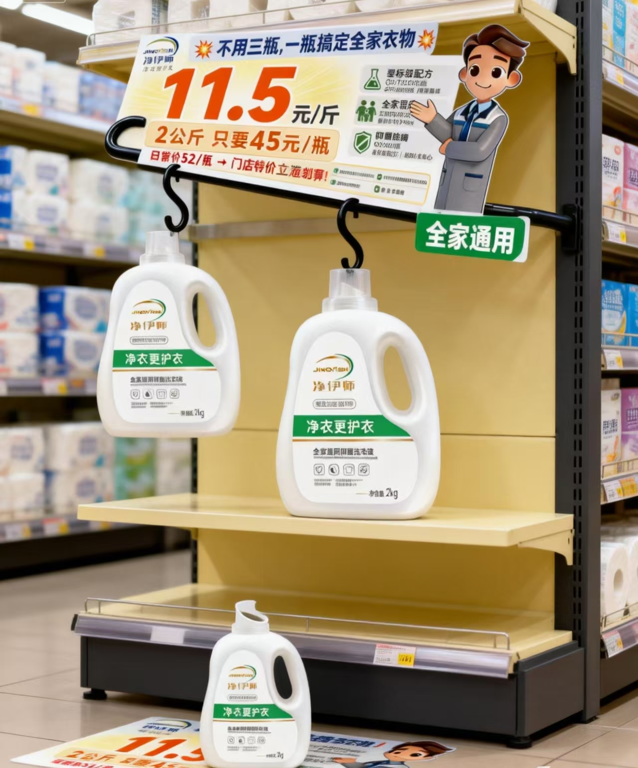 家用全能洗衣液一瓶搞定 除菌留香护色无需额外搭配选购指南