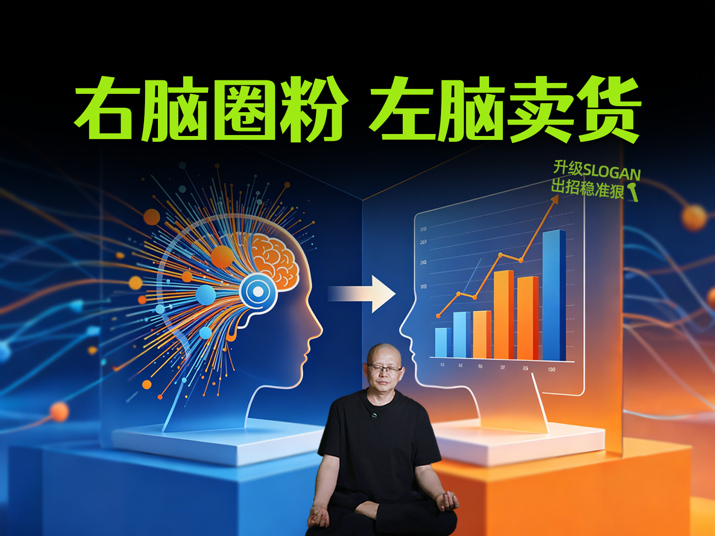 右脑圈粉，左脑卖货